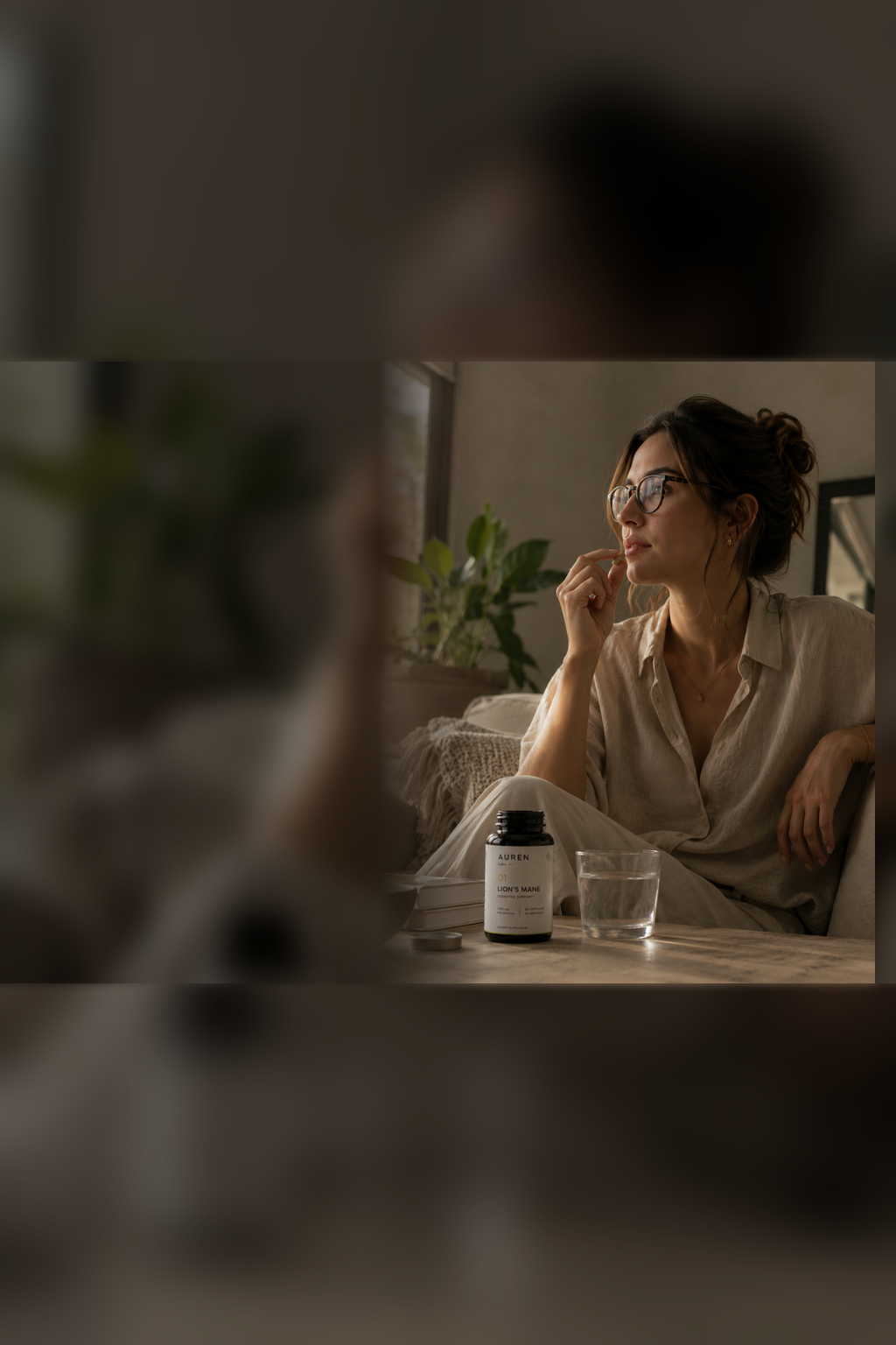 AUREN Lion's Mind beside a deliberate daily routine